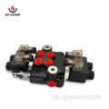 2 carretes Control de solenoides hidráulicos Válvulas hidráulicas Z50